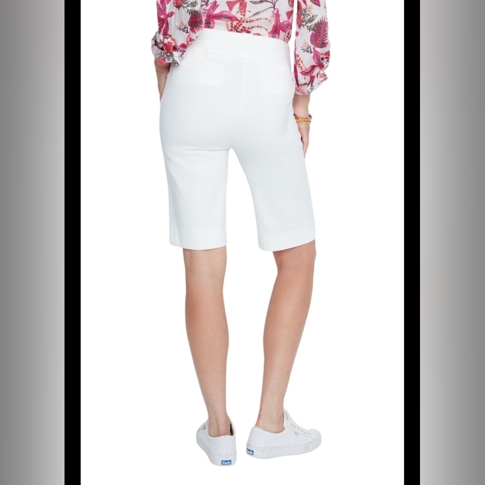 Renuar Size 14 Bermuda Shorts In White - Picture 5 of 9